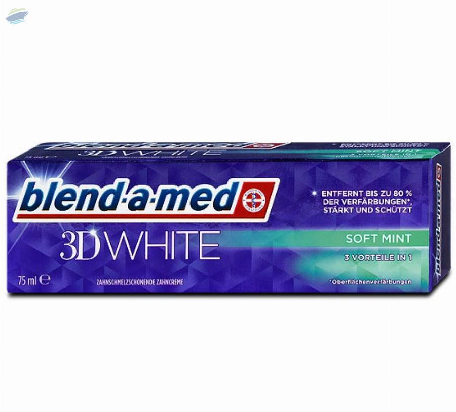 resources of BLEND A MED Toothpaste 3D White Gentle Mint exporters